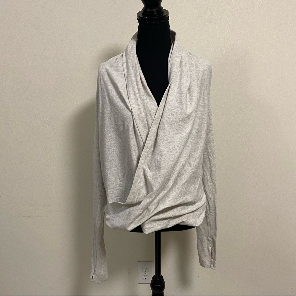lululemon- Women's cotton wrap Sweater